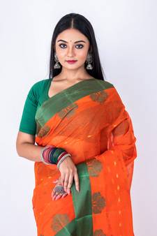 Bengal handloom cotton tant saree