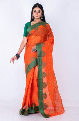 Bengal handloom cotton tant saree 2