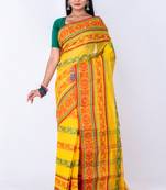 Bengal handloom cotton tant saree without Blouse Pcs