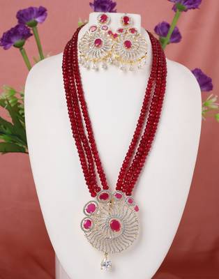 Red onyx necklace-sets 1