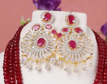 Red onyx necklace-sets 3
