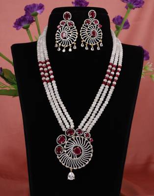 Red onyx necklace-sets 1