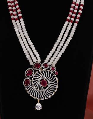 Red onyx necklace-sets 2
