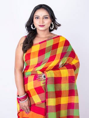 Bengal handloom cotton by cotton saree 1
