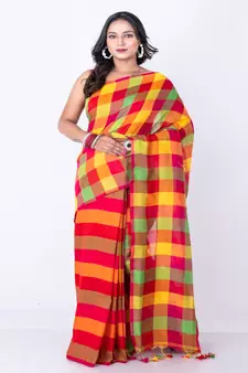Bengal handloom cotton by cotton saree