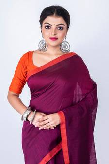 Bengal handloom cotton by cotton saree