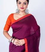 Bengal handloom cotton by cotton saree