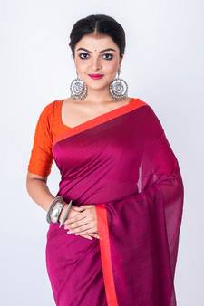 Bengal handloom cotton by cotton saree