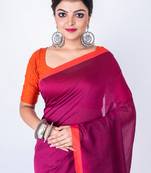 Bengal handloom cotton by cotton saree