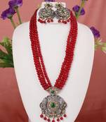 Multicolor onyx necklace-sets