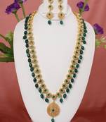 Green zircon   necklace-sets