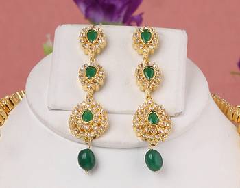 Green zircon   necklace-sets 3