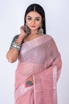 Vanarasi jute cotton zari saree