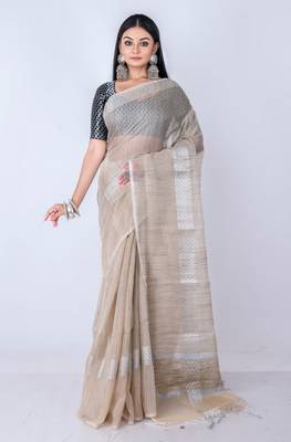 Vanarasi jute cotton zari saree 2