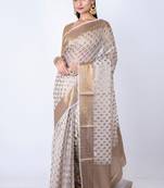 Vanarasi all over zari work saree