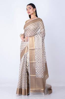 Vanarasi all over zari work saree 2