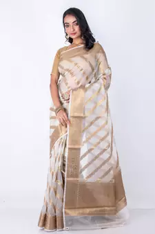 Vanarasi all over zari work saree