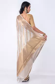 Vanarasi all over zari work saree
