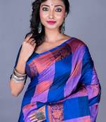 Vanarasi chanderi silk saree