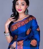 Vanarasi chanderi silk saree