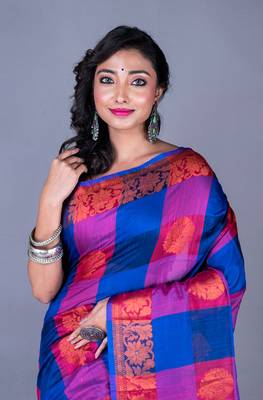 Vanarasi chanderi silk saree 1