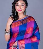 Vanarasi chanderi silk saree