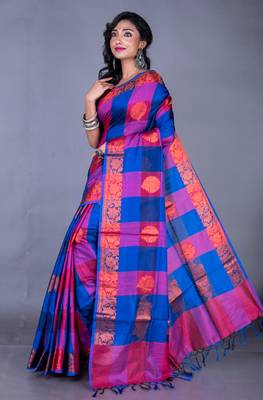 Vanarasi chanderi silk saree 3