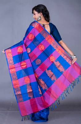 Vanarasi chanderi silk saree 4