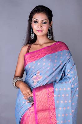 Vanarasi chanderi silk saree 1