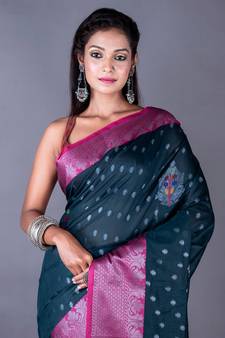 Vanarasi chanderi silk saree