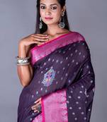 Vanarasi chanderi silk saree