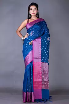 Vanarasi chanderi silk saree