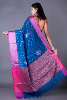Vanarasi chanderi silk saree