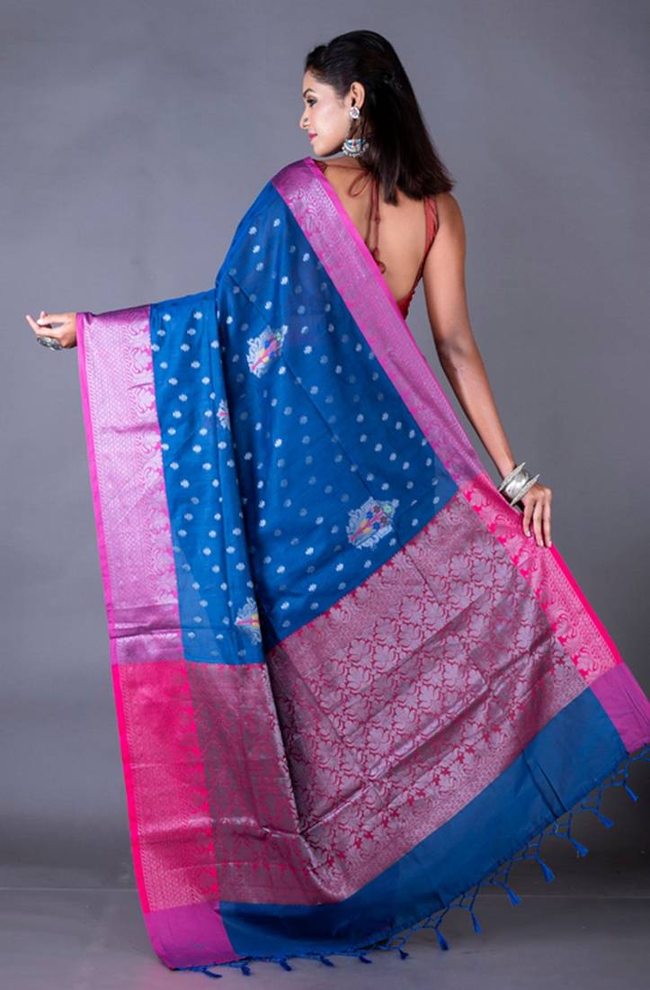 Vanarasi chanderi silk saree