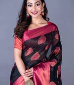 Vanarasi chanderi silk saree