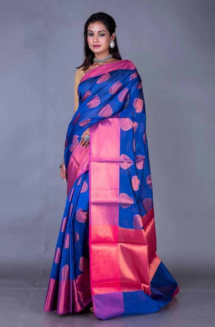 Vanarasi chanderi silk saree