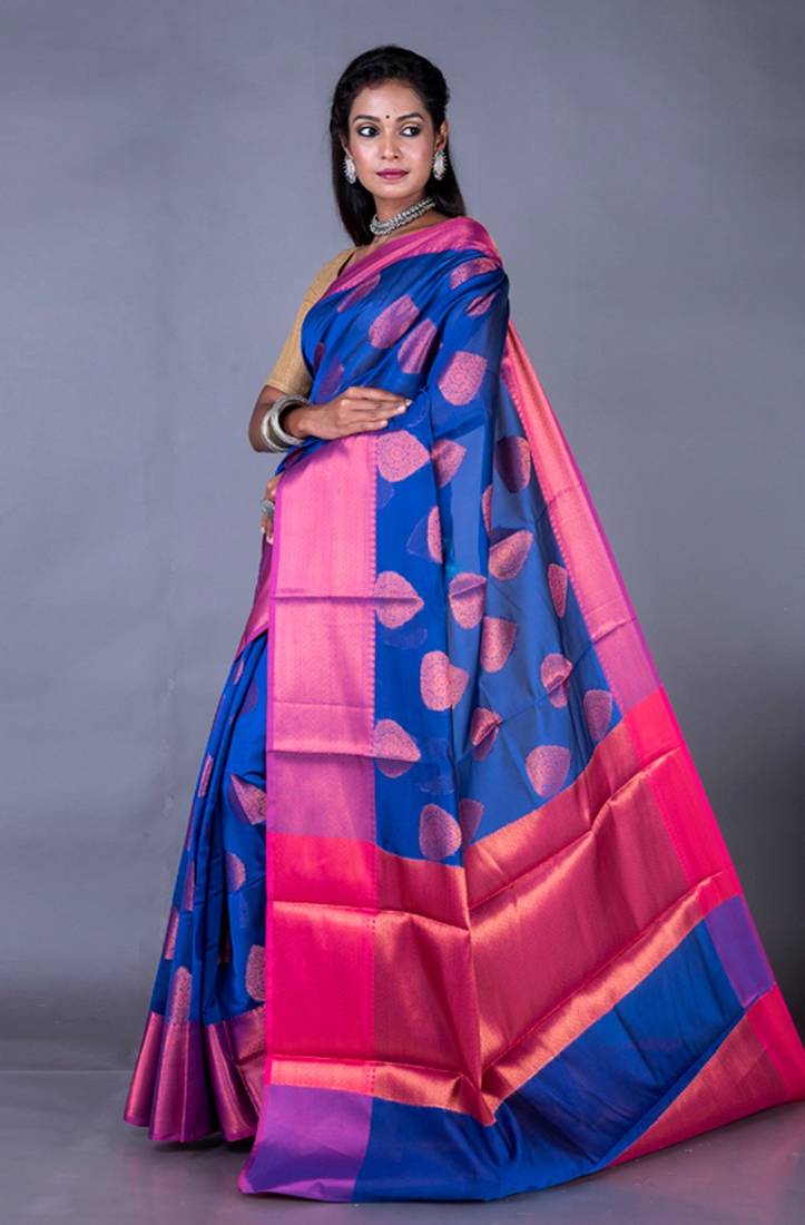Vanarasi chanderi silk saree