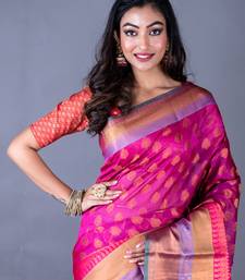 Vanarasi south chanderi heavy border saree