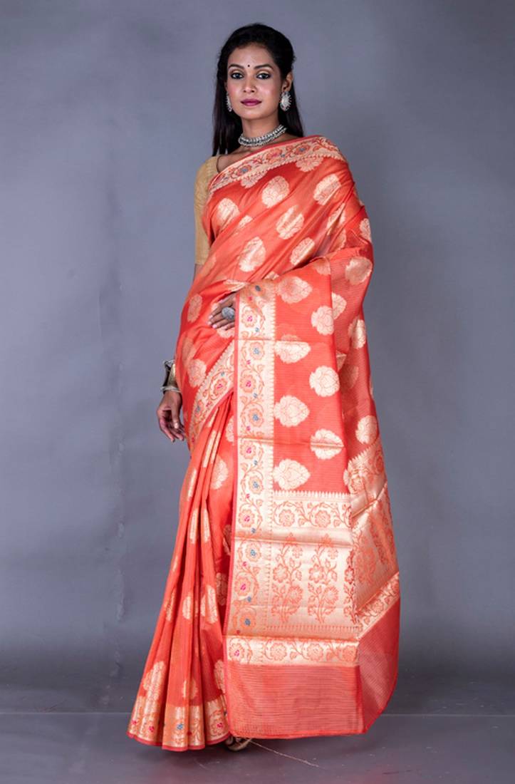 Vanarasi kota check saree