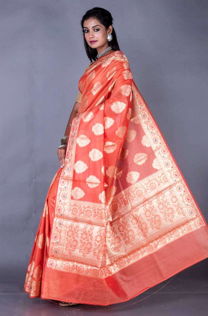 Vanarasi kota check saree