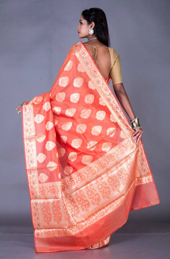 Vanarasi kota check saree