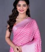 Vanarasi chanderi silk butti all over saree