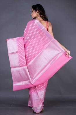 Vanarasi chanderi silk butti all over saree 4