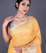 Vanarasi chanderi silk butti all over saree