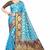 SKY BLUE BANARASI SILK SAREE 