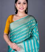 Vanarasi organza full body work zari saree