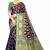 NAVY BLUE BANARASI SILK SAREE 