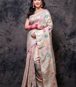 Pure dola silk saree