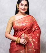 Pure dola silk saree