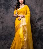 Organza saree